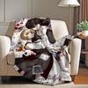 Anime Tomodachi Game Blanket Soft and Skin Friendly For Couch Bed Napping Bedspread All Seasons Comforter