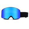 Ski Glasses Snow Goggles Double-layer Anti-fog Cylindrical Outdoor Snow Sports PC Ski Goggles