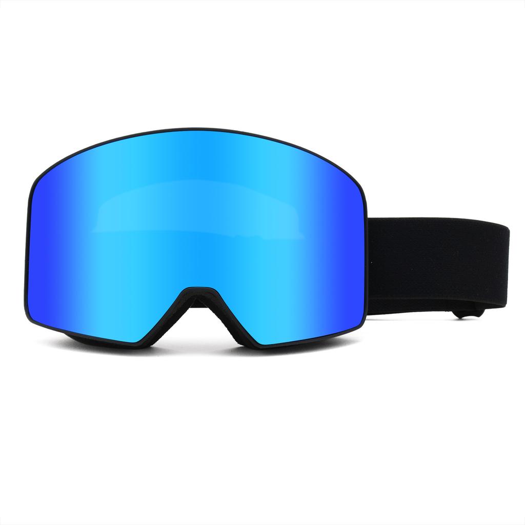Ski Glasses Snow Goggles Double-layer Anti-fog Cylindrical Outdoor Snow Sports PC Ski Goggles