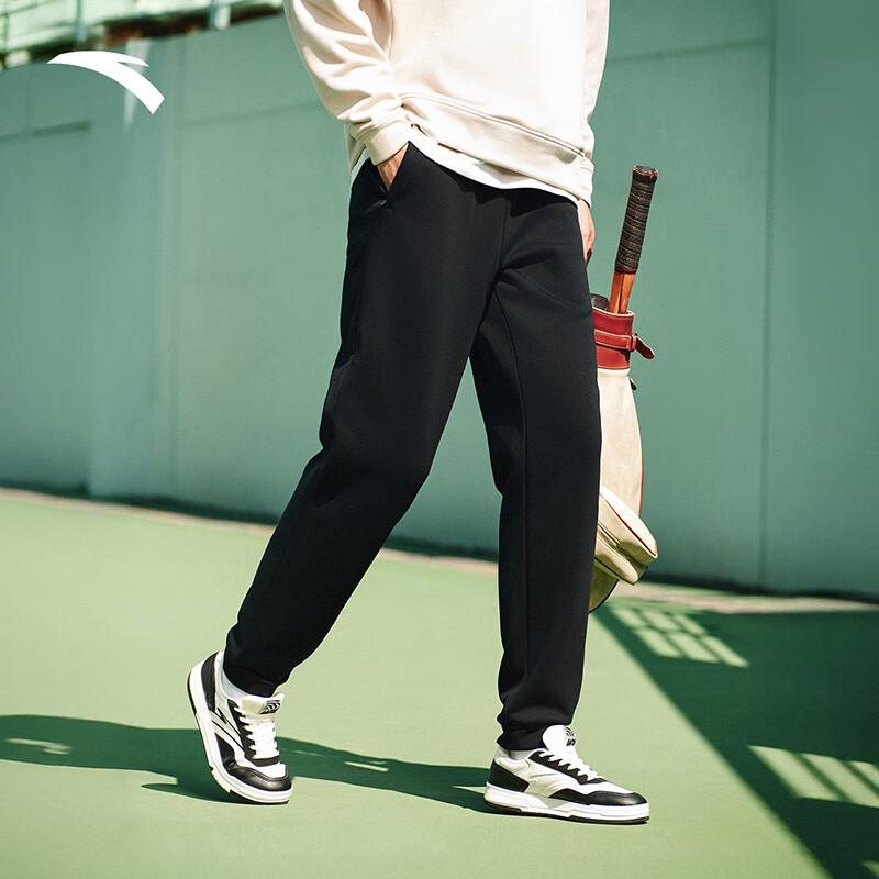 Anta Men's Fleece-Lined Winter Sweatpants