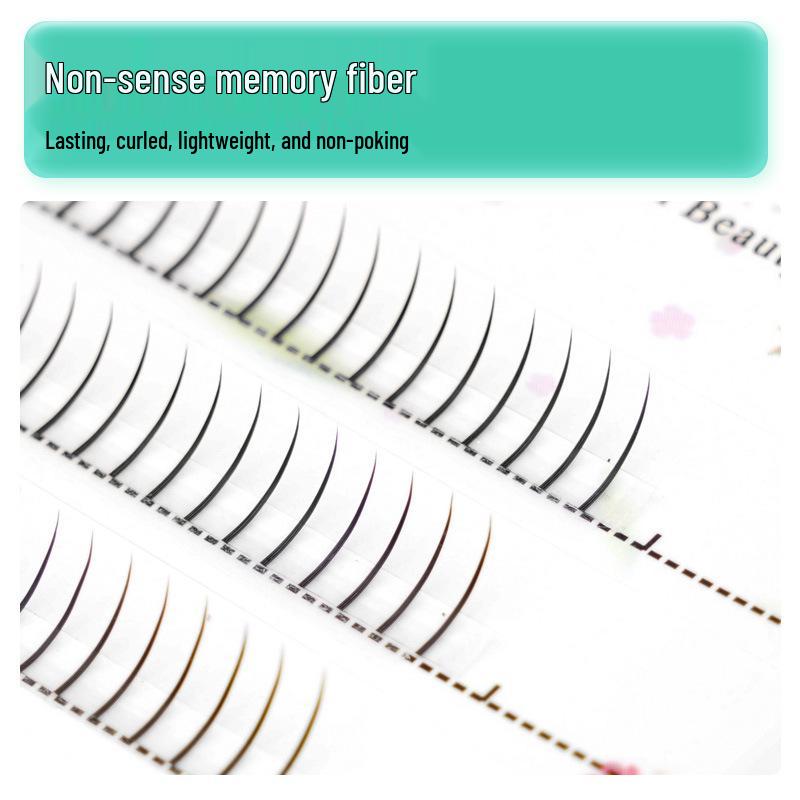 Fairy Style Dense Lower Eyelash Extensions - Comic Eye Single Cluster Little Devil