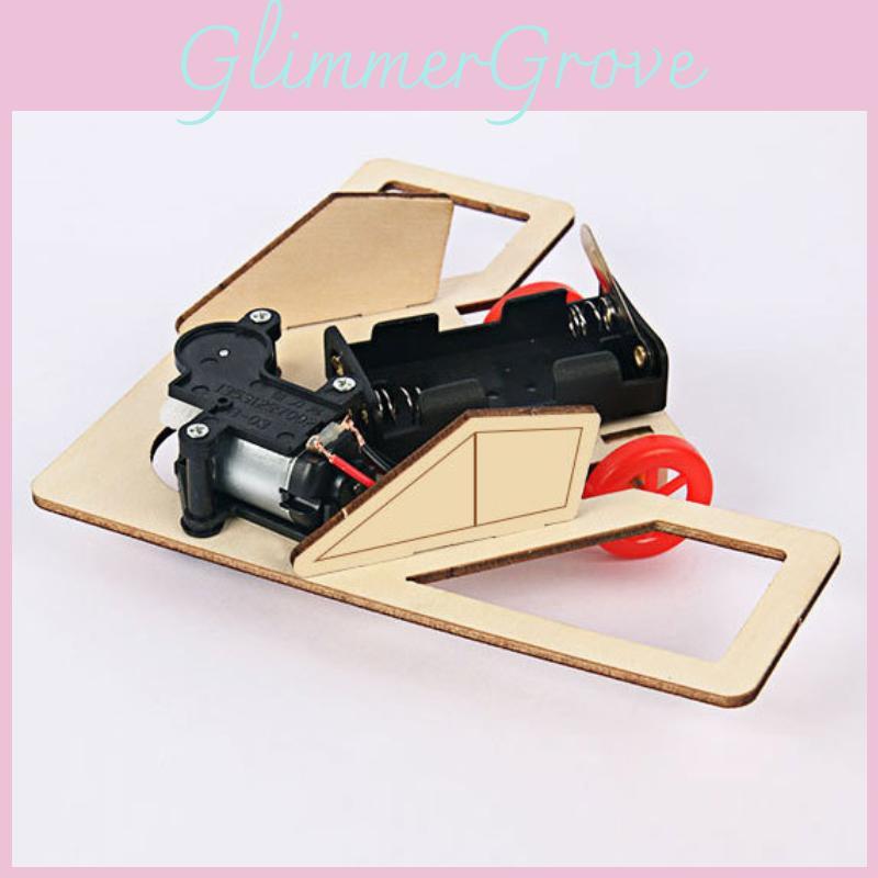 Simulated Obstacle Avoidance Robot Assembly Material Set Children Puzzle Toy For Educational Activities