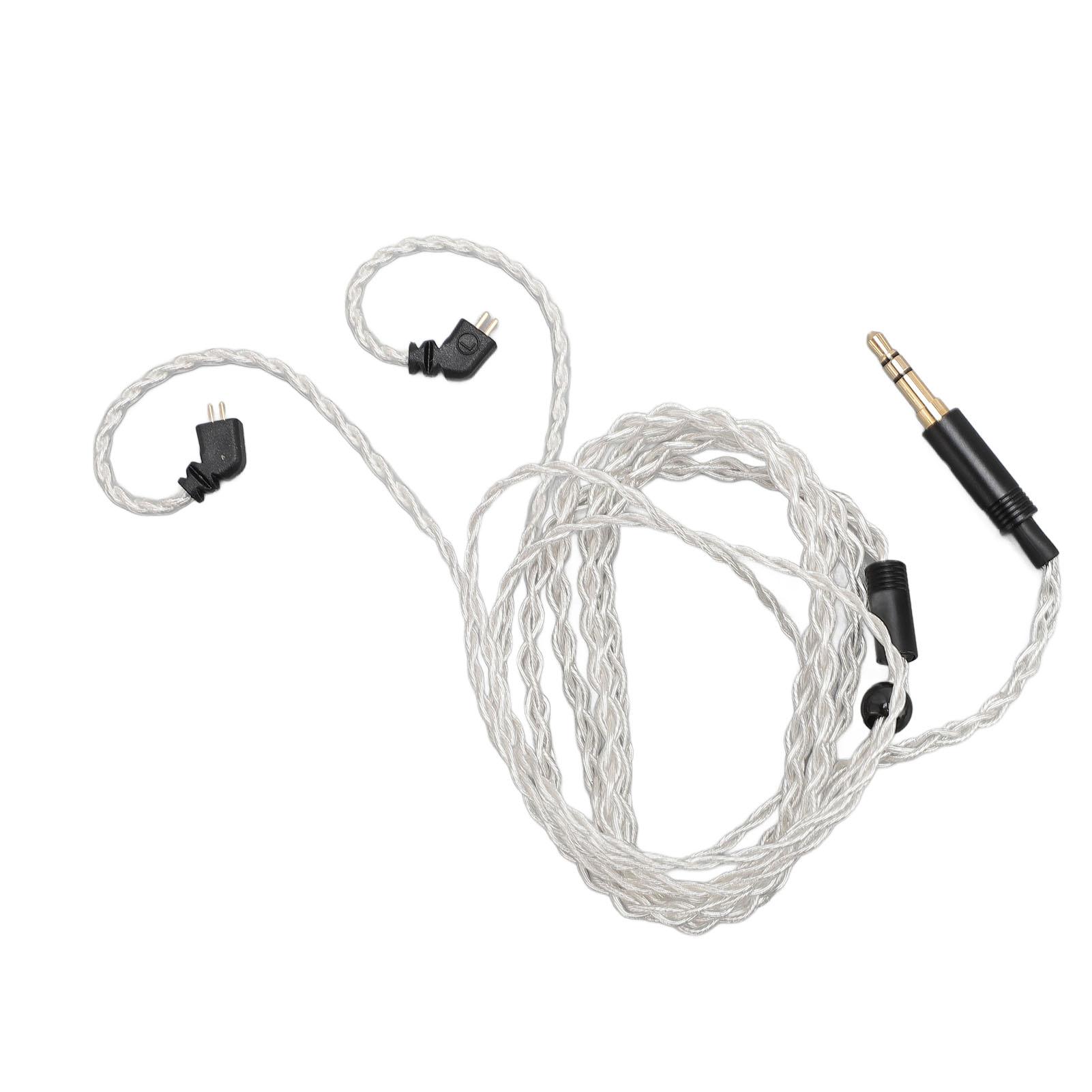 

1,2 м 3,5 мм на 2-контактный 0,78 мм Звуковой кабель для наушников для TFZ QDC KZ AS12 AS16 ZSX ZSN ZS10 Pro EDX UE 18