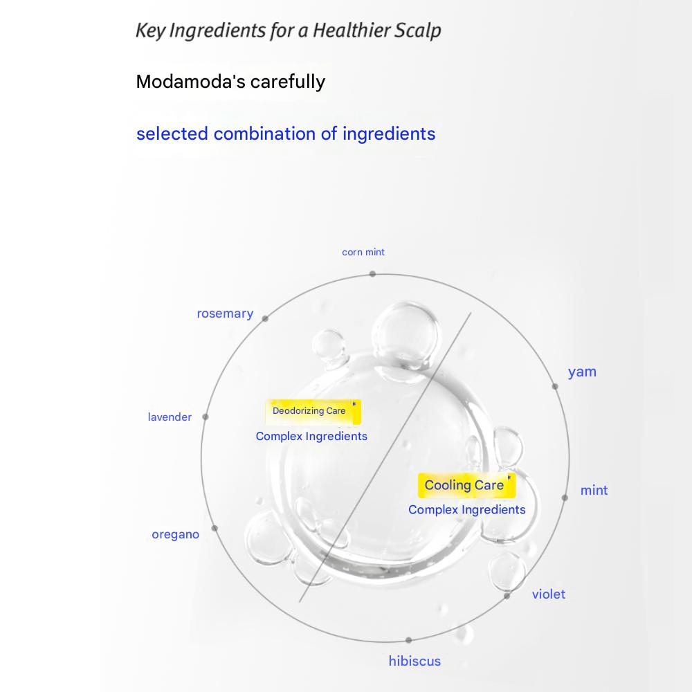 Modamoda Step00 Bleu Biotine Gargarisme Scalp Exfoliant 90 ml/3.04 fl. oz.