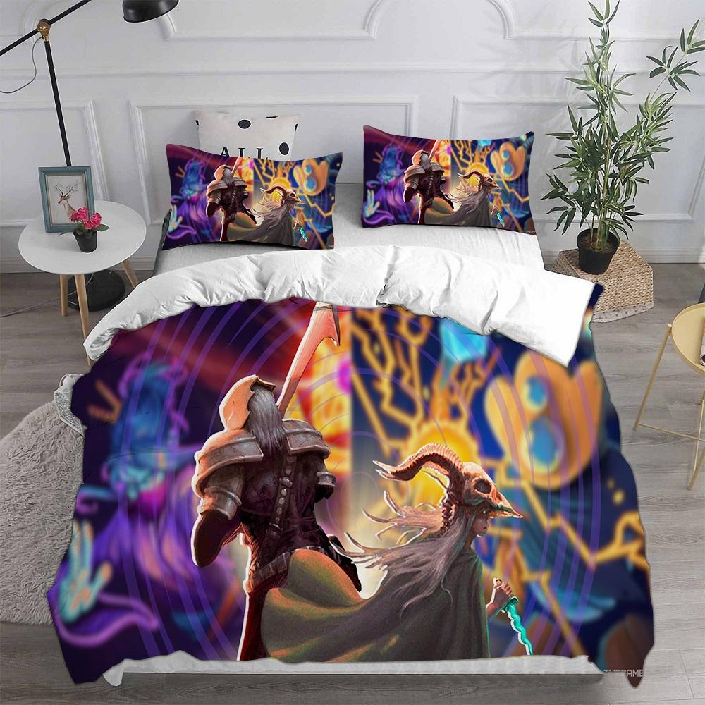 

Slay the Spire Bedding Sets Comforter Quilt Bed Cover Duvet Cover Pillow Case 2-3 Pieces Sets Kids Adult Size Bedroom Decoration EU Single 135x200cm