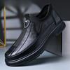 Man Casual Shoe Office Velvet Soft Black Leather Shoes for Men Social Classic Original Designer Cowhide New In Pu Shipping Free