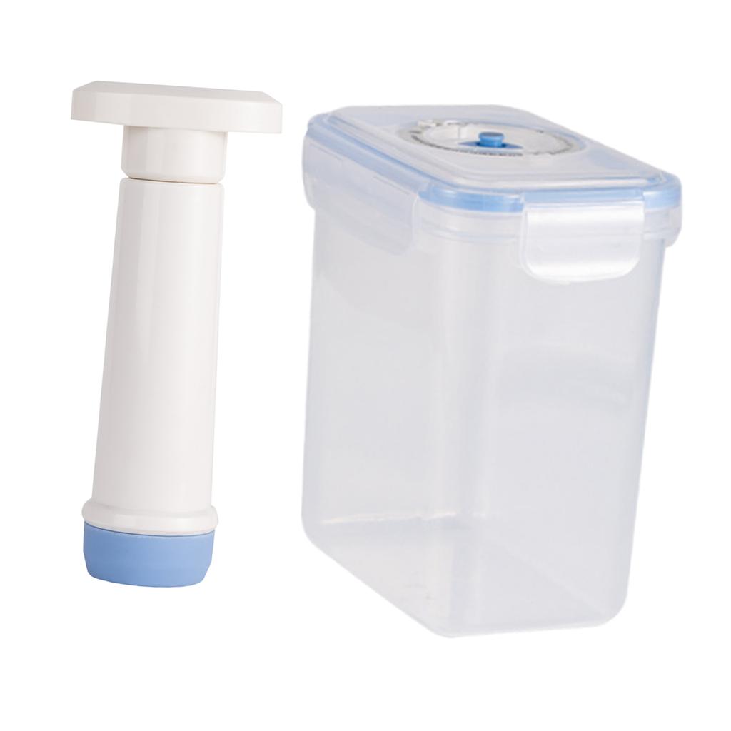 Vakuumbehälter Kühlschrank Mehrzweck Luftdicht Ofen Auslaufsicher Vakuumversiegelungsbehälter für Küche Obst Gemüse Trockenlebensmittel Reis