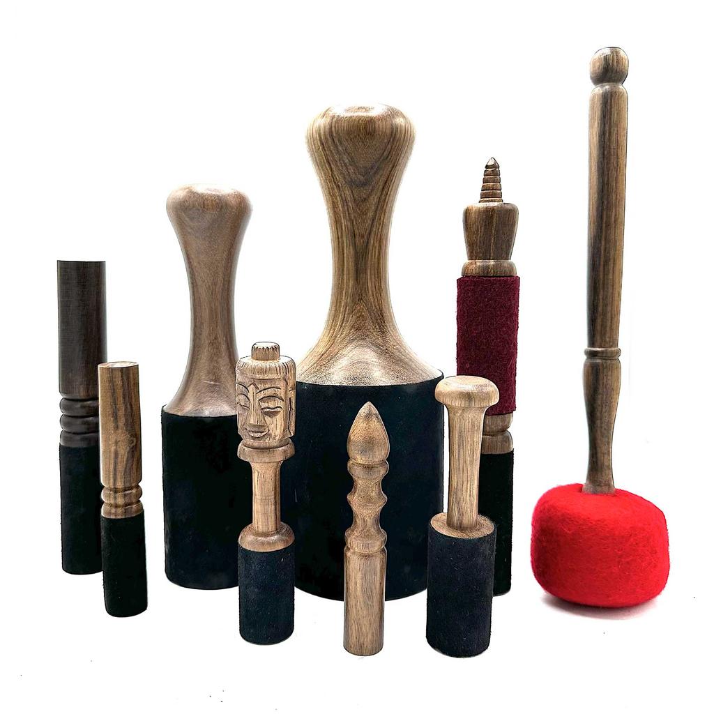 Gong Mallet Felted 23cm