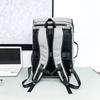 School bag Sports fitness backpack Men's and women's solid color alphabet travel backpack Large capacity independent shoe compartment bag Badminton