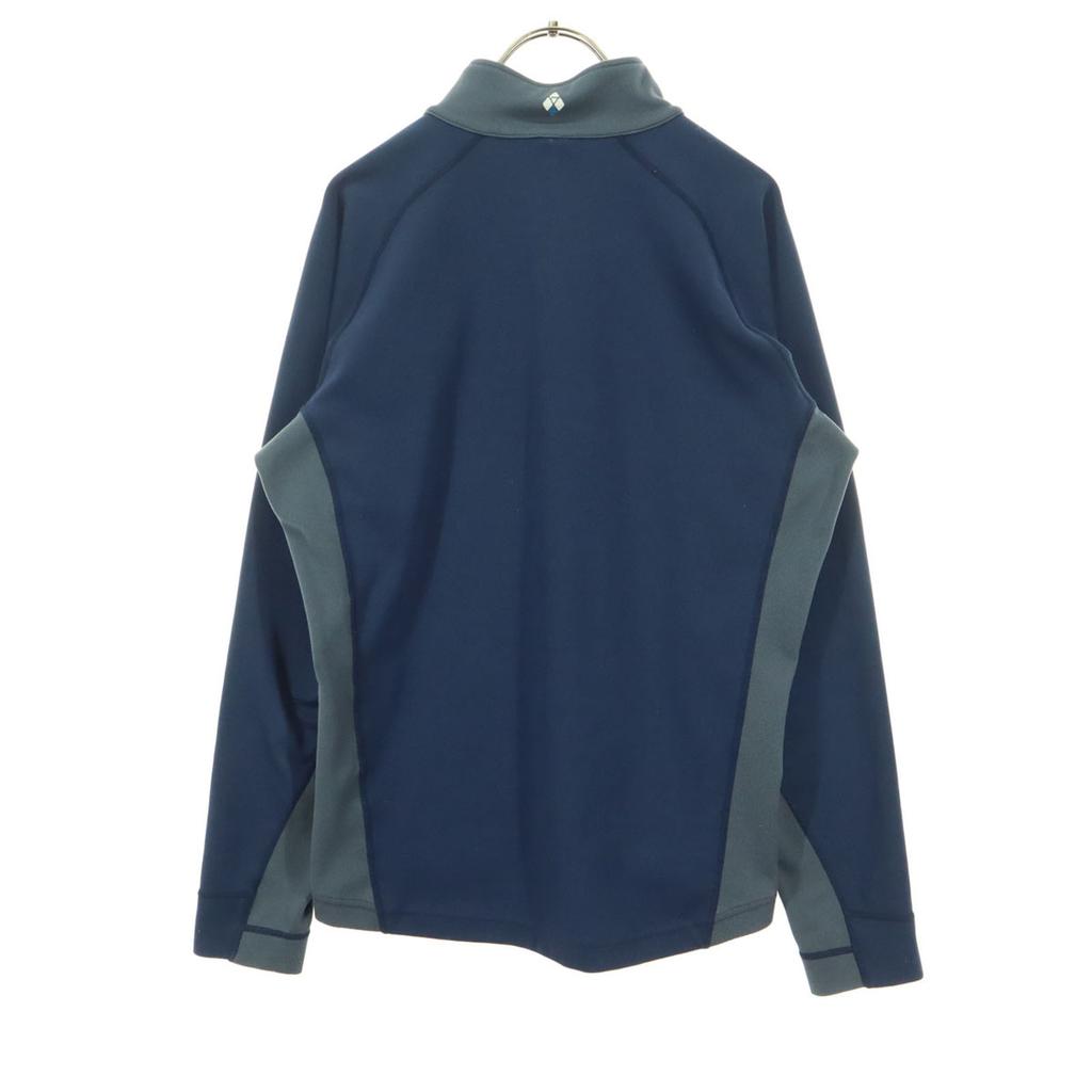mont-bell brand logo Long sleeve Geoline Jacket S Navy Jersey Men's Used