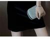 Women's French-Style Gold Velvet Bodycon Camisole Dress - Slim Fit, Figure-Flattering, Summer Hot Girl Short Skirt