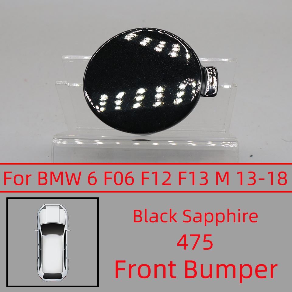 Tappo Copri Gancio di Traino Paraurti Anteriore Per BMW Serie 6 F06 F12 F13 M-Sport 2013-2018 Coperchio Decorazione Paraurti Gancio di Traino