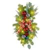 Christmas Bow Upside Down Tree Garland Staircase Christmas Decoration