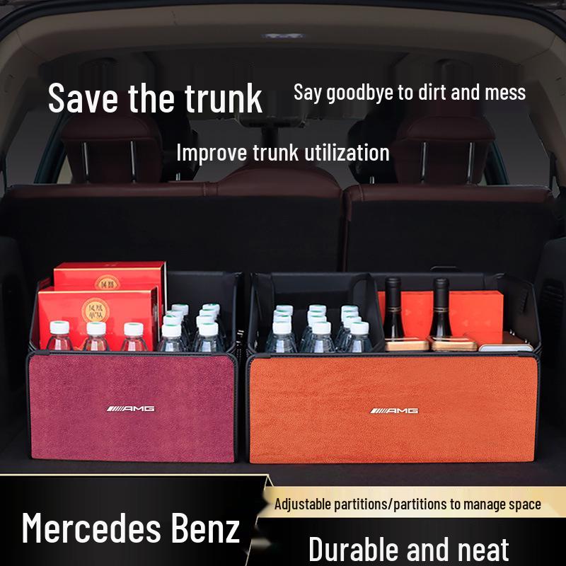 Mercedes-Benz Trunk Organizer for C, E, GLC, V, A, GLB, GLE, GLA, S-Class, EQE