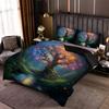Colorful Big Tree Painting 3D Printed Quilt Cover Modern Art Style Bedding Set Luxury Home Textiles Polyester Soft Duvet Cover