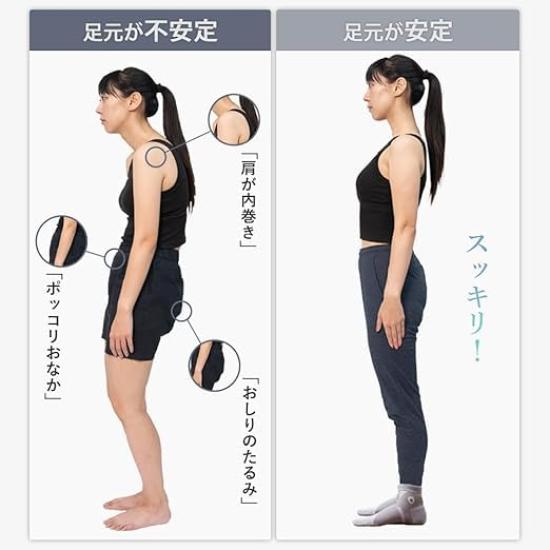 SUNAYAMA Arch Balance supervised by athletic trainer Chinami stability leads to correct Taping function specific 6694QV numerical Socks, Sugiyama,