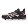 Li Ning Kids Basketball Fashion Comfortable Sports Shock Absorption Rebound Breathable Mid-Top Basketball Shoes Kids Sneaker Black YKBV105-1