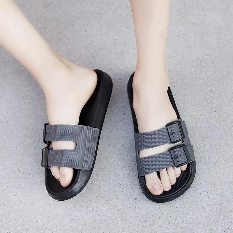 Slides Sabot Men's Shoe Flat Soft Eva Male Slipper Summer Sale Cheap Shoes Liquidation Comfortable Clappers 2025 Trend Y2k Fun