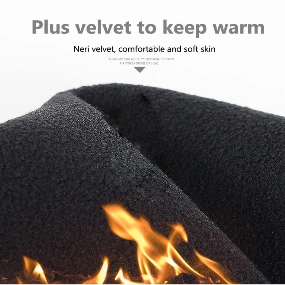 Windproof Touchscreen Gloves Autumn and Winter Commuting Gloves Skiing Snow