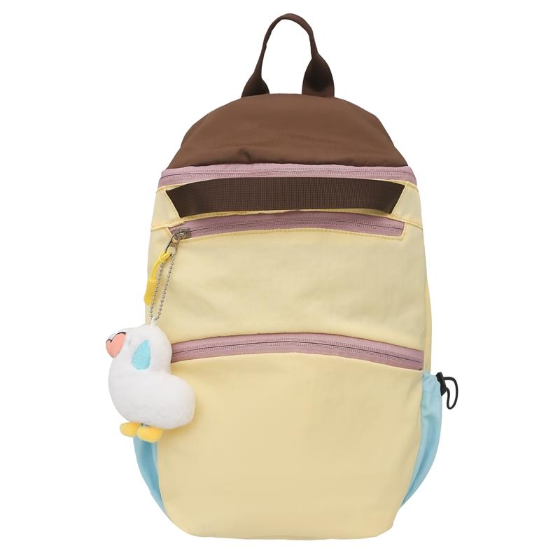 

Школьный рюкзак для учащихся средних и старших классов, женский, контрастного цвета, дорожный, небольшой, легкий рюкзак жёлтый