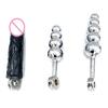Sex Toys Removable Chastity Belt Accessories Anal Beads Anus Vagina Plug Silicone Dildo 4/5 Ball Men Women Couples Masturbator