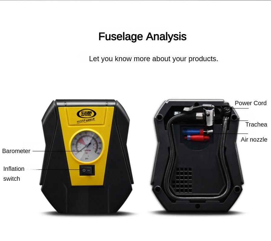 Car Air Pump DC12V Mini Air Pump Car Air Pump