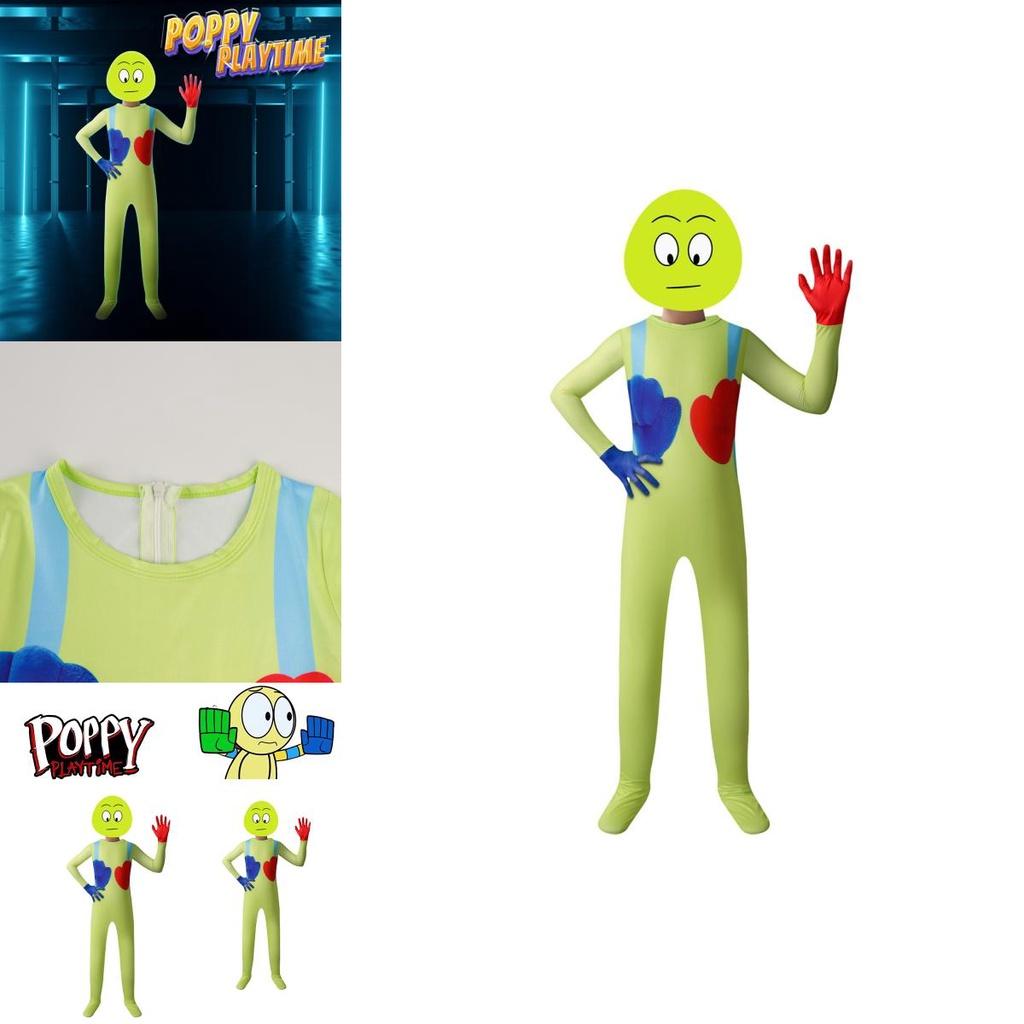 Fun Kids Poppy Playtime Bodysuit Costume For Parties And Cosplay Activities
