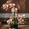 866 Teile Kreatives Bouquet Orchideenblumen Bausteine Romantische Heimdekoration Steine Spielzeug Valentinstagsgeschenk 10311