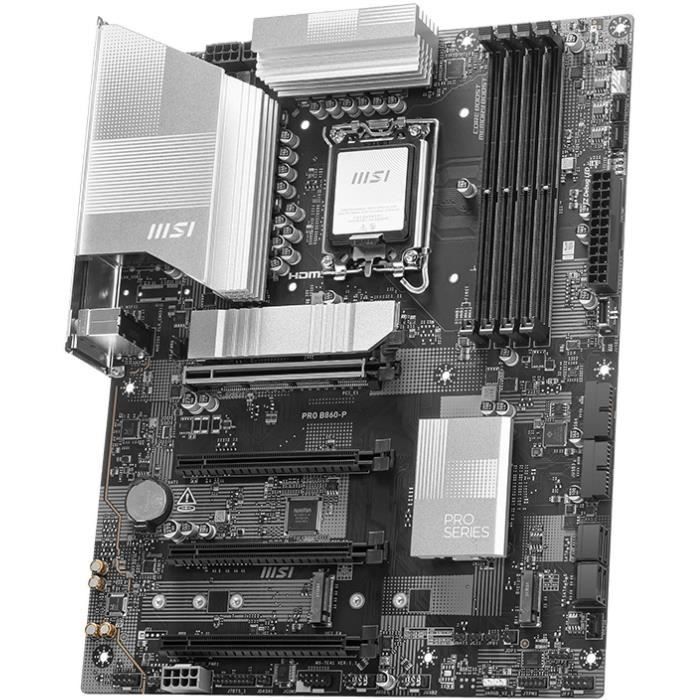 Carte mère - MSI - PRO B860-P Intel B860 LGA 1851 (Socket V1) ATX