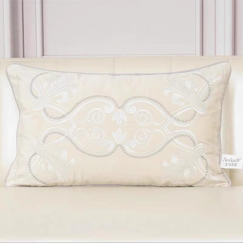 

Мягкая фланелевая наволочка Изысканные наволочки с ручной вышивкой Чехол для подушки-подушки Декоративные наволочки для взрослых детей для дома