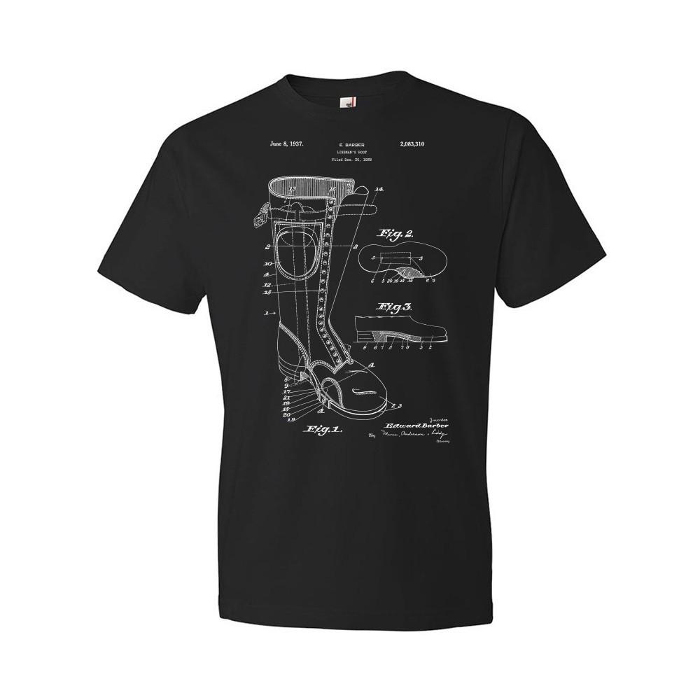 Linemans Boot Patent Shirt Powerline Tech Lineman Gifts Electrical Engineer XXXL