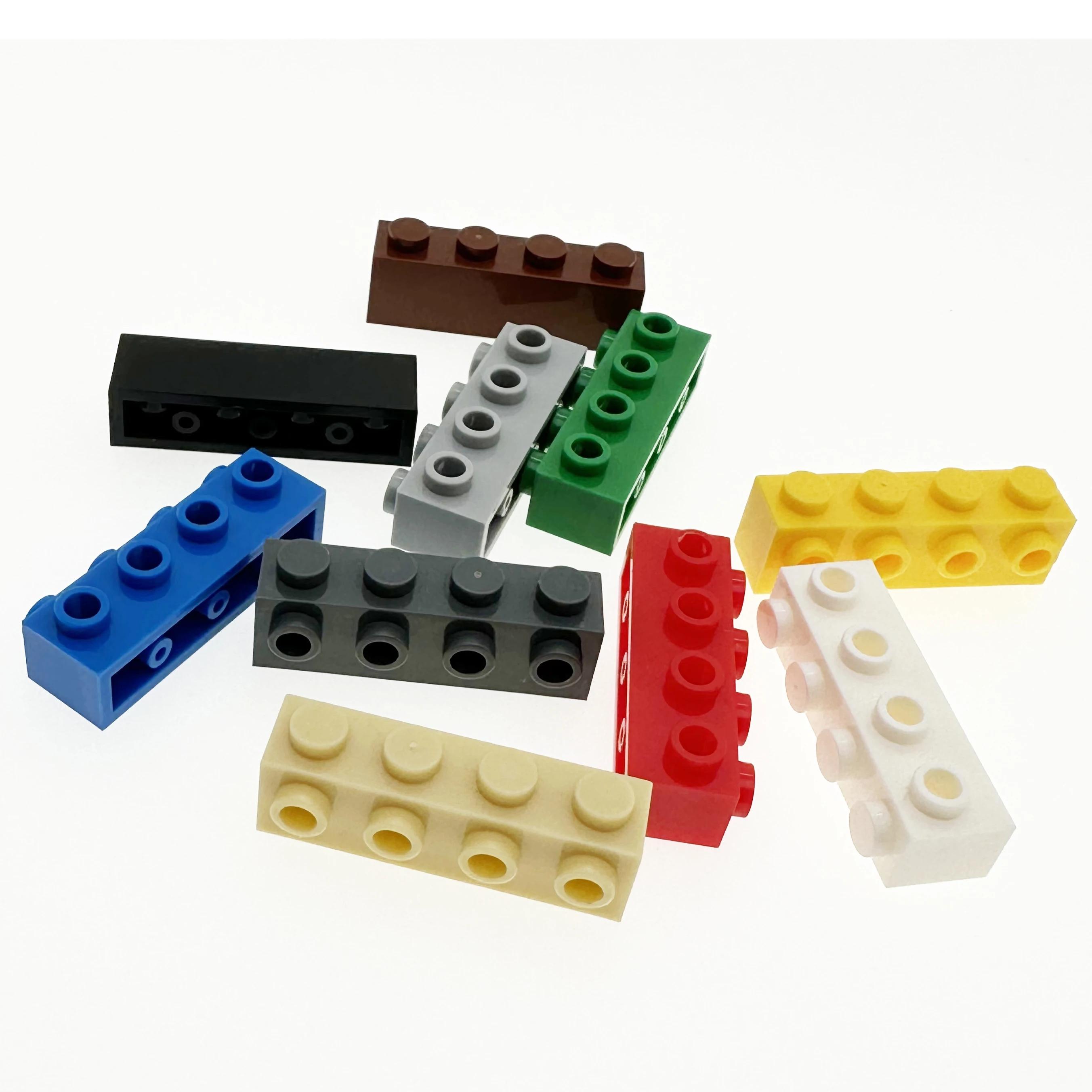 

100pcs MOC Particles 30414 Brick Modified 1 x 4 featuring Studs on Side Construction Bricks DO IT YOURSELF Works With Assembles High-Tech Playthings