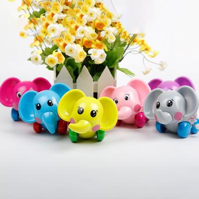 Wind-up Toy No Batteries Needed Educational Clockwork Toy Elephant Shape Kids Winding Toy for Children Teens