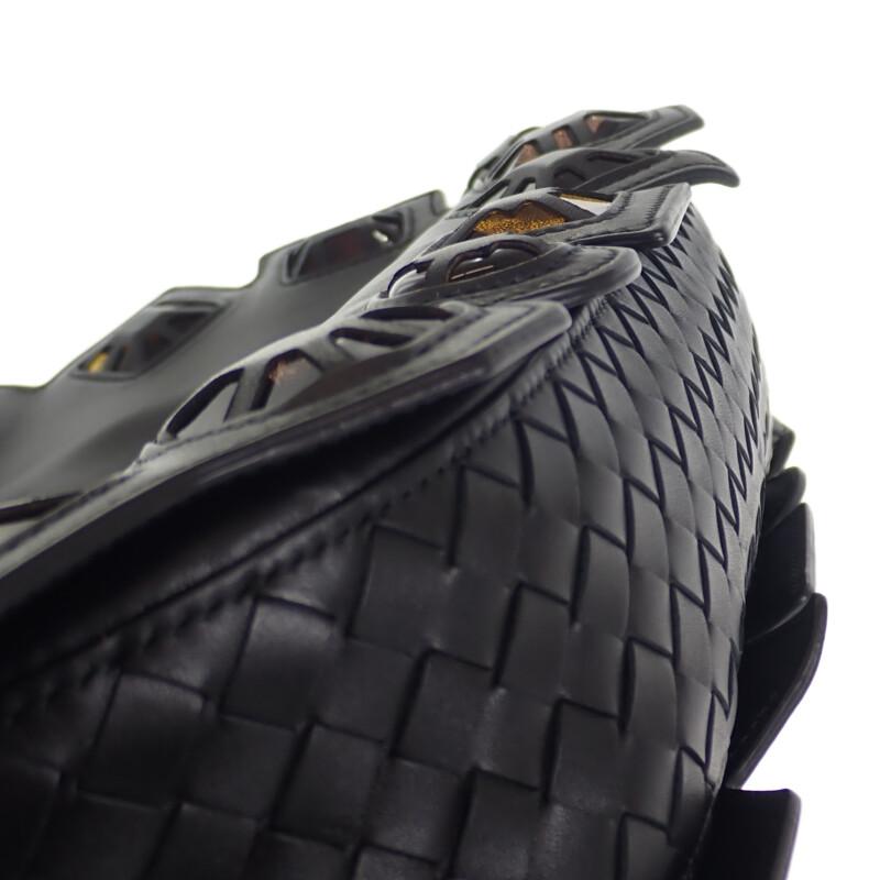 BOTTEGA VENETA  Handbag black leather Women