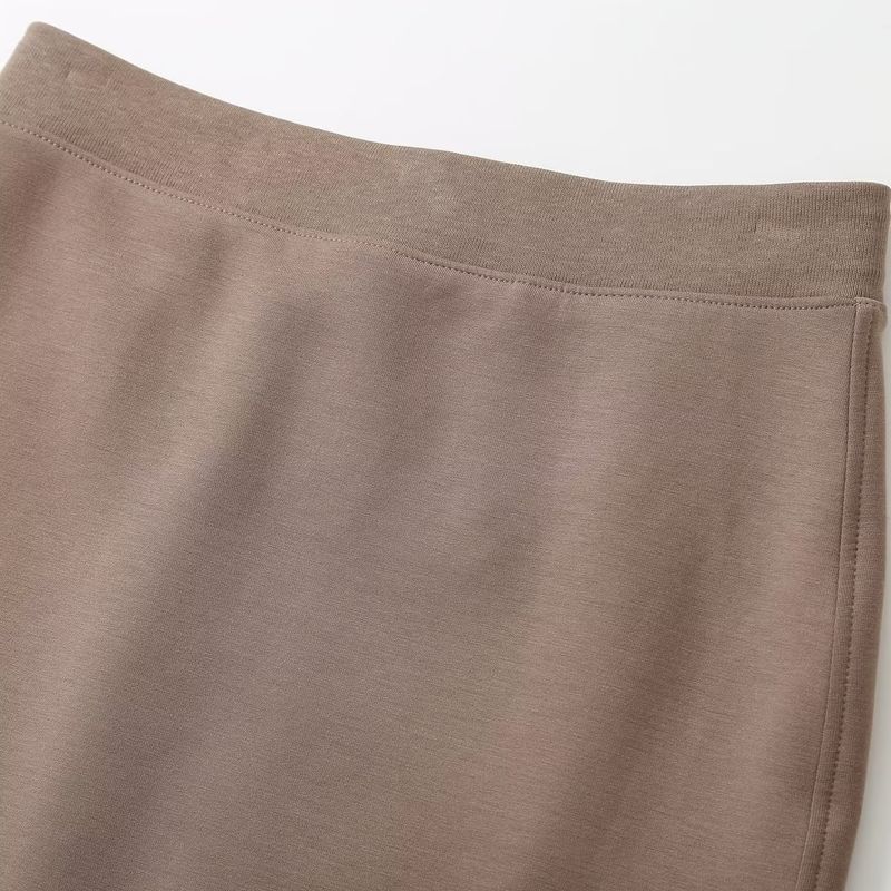 Kaslead Quick-Drying Casual Slit Long Skirt