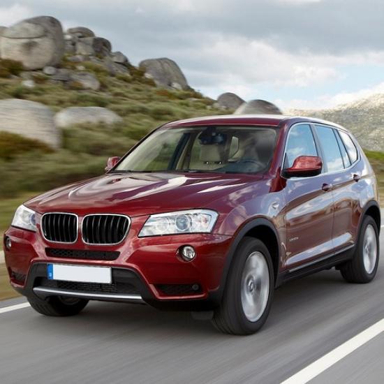 Pair For BMW x3 x4 F25 F26 Chrome Front Side Fender Finisher Trim Right & Left