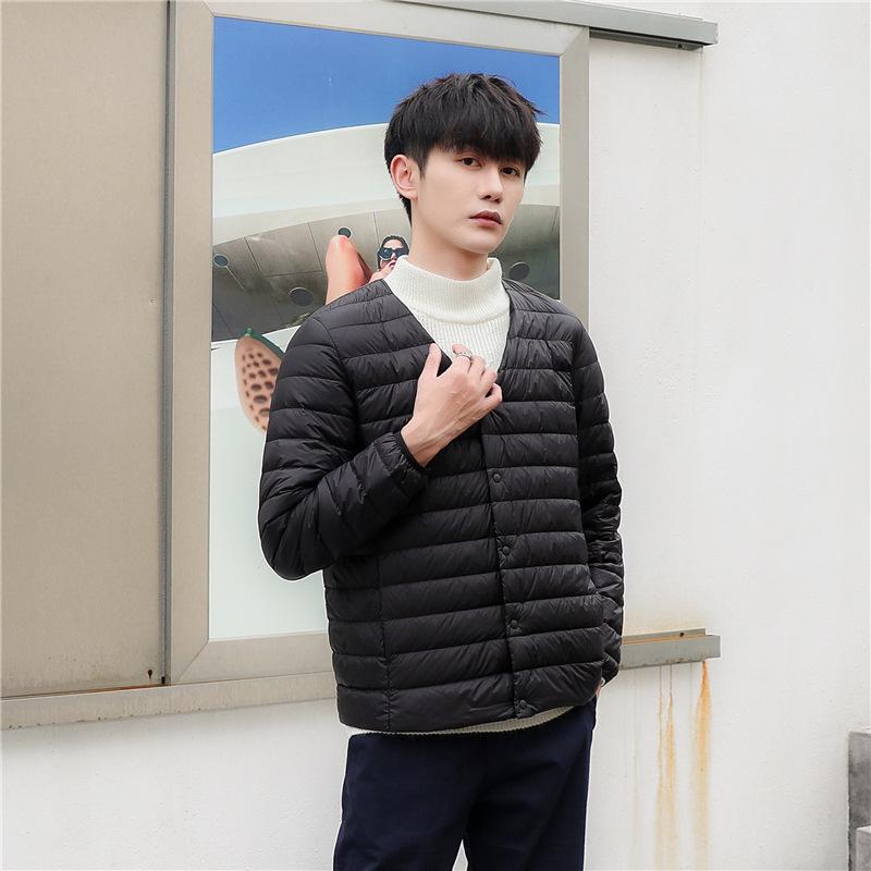 long lightweight down jacket