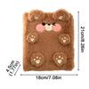 Photo Album A6 Cute Plush Portable Decor Cute Photocard Binder For Kids Family New Year Memorial Pregnancy Birth Grandparents