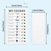 Memo Holiday Task Checklist Daily Planner Schedule Self-discipline Punch Card Planning Board