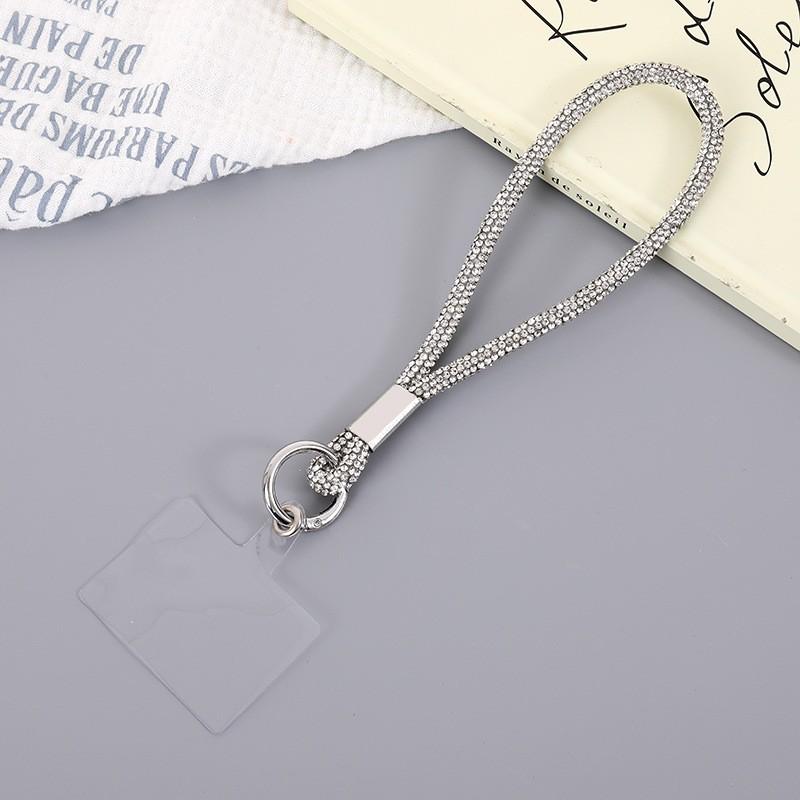 

Chain Short- Mobile Phone Pendant Wrist-type -loss Mobile Phone Hanger Accessory. One Size білий