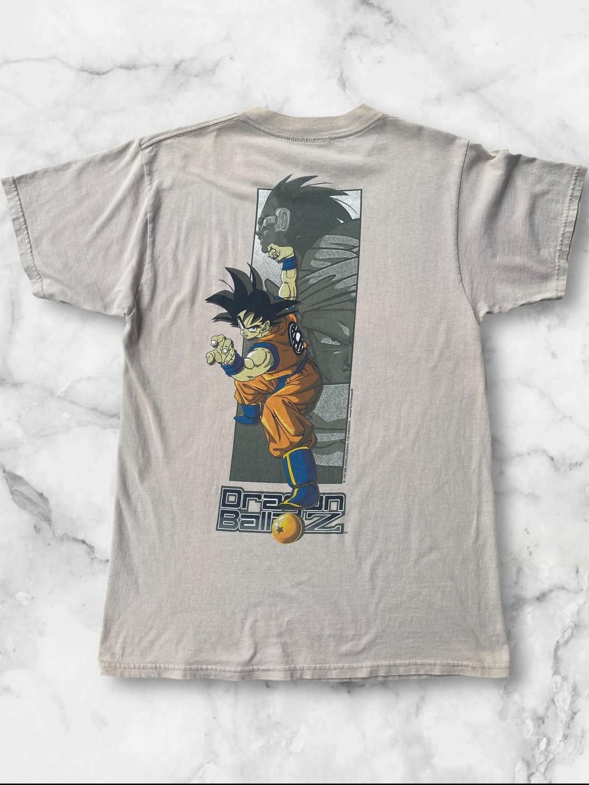 Rare Vintage 1997 Anime Dragon Ball Z Raditz Saga Shirt VTG DBZ XXL