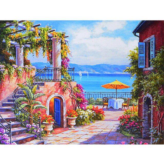 5D Diy Diamond Painting Deer Animals Scene Cross Stitch Full Diamond Embroidery Elk