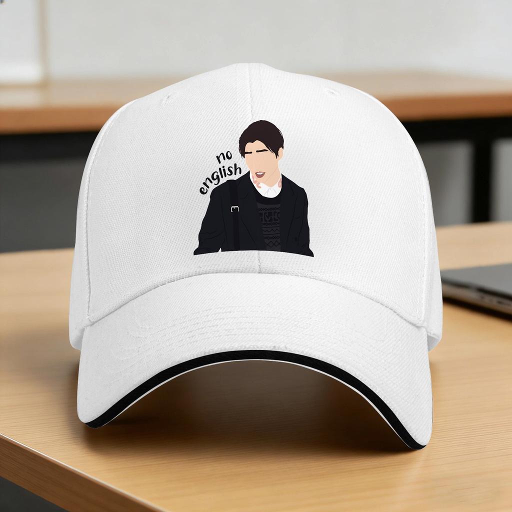 Baseball Cap Minho, No English Xo Kitty Outdoor Sports Trucker Hat For Men Adult Wholesale Y2k Funny Baseball Caps