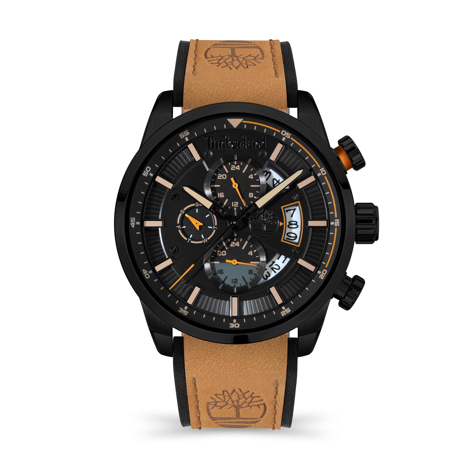 

Timberland CALLAHAN TDWGF2102603 Brown Men s Watch, чорний