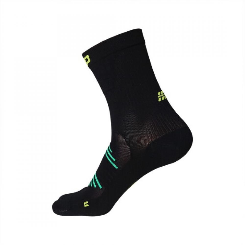 Cep Pro Run Ultralight Mid Cut Socks Black Wp9c5p Black