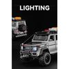 1/22 Modifizierte Version Benz G550 Legierungsauto Modell Diecast Simulation Metallspielzeug Geländewagen Automodell Ton und Licht Geschenk für Kinder