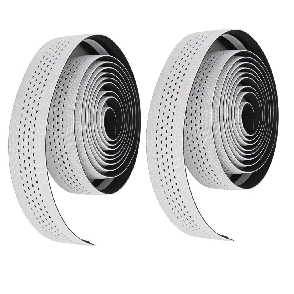 2pcs Road Cycle Handlebar Tapes Silicone Cycling Handle Wraps Anti Slip Sweat Absorbent for