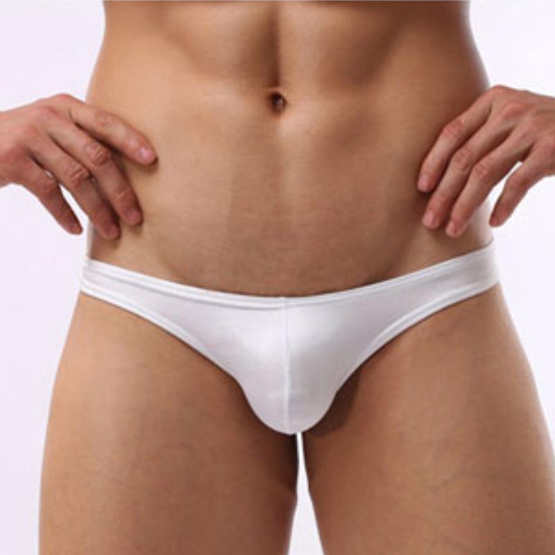 Men's Low Waist Sexy U Pouch Thong Underwear