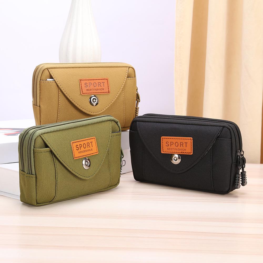 Men's Multifunctional Phone and Coin Waist Bag for Construction Site Work