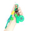 Detachable Dumbbell Keychain: Creative Silicone Fitness Pendant Ornament